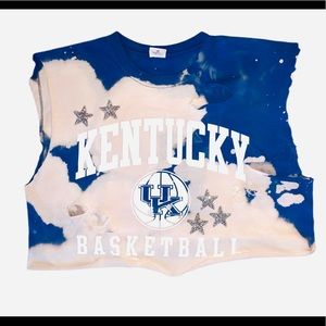 Custom Kentucky crop top